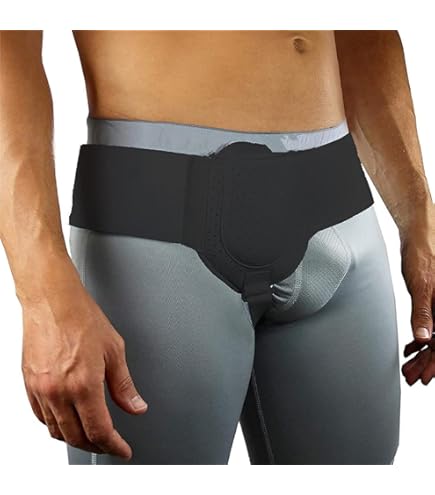 Amazon.co.jp: 鼠径ヘルニアベルト-通気性と調整可能な鼠径ヘルニア帯